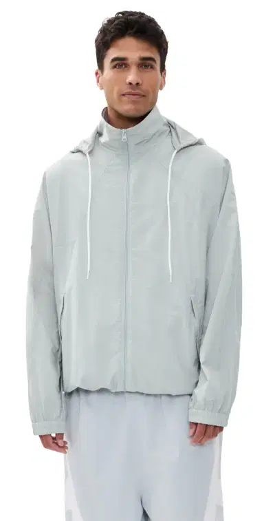 MM6 Maison Margiela Windbreaker Jacket age Grey | Thumbnail 1 MM6 Maison Margiela Windbreaker Jacket age Grey | Thumbnail 1