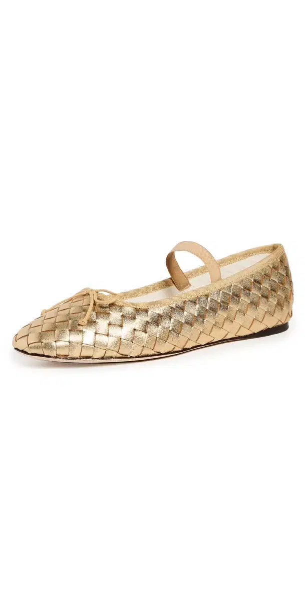 Leonie Soft Ballet Flats Gold