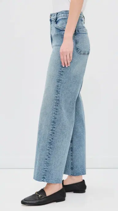 Favorite Daughter Mischa Wide Leg Jeans | Thumbnail 4 Favorite Daughter Mischa Wide Leg Jeans | Thumbnail 4