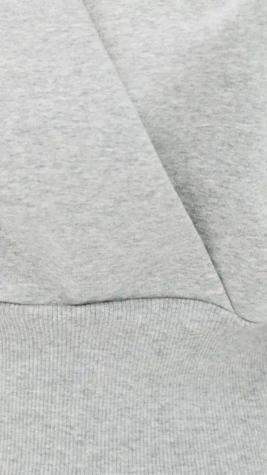 3.1 Phillip Lim Draped Sleeveless French Terry Top Lt Grey Melange | Thumbnail 6