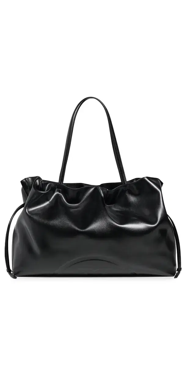Ella Drawstring Tote Black One Size
