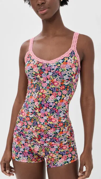 Stripe & Stare Lace Camisole Botanic Bloom | Thumbnail 2