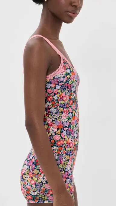 Stripe & Stare Lace Camisole Botanic Bloom | Thumbnail 4