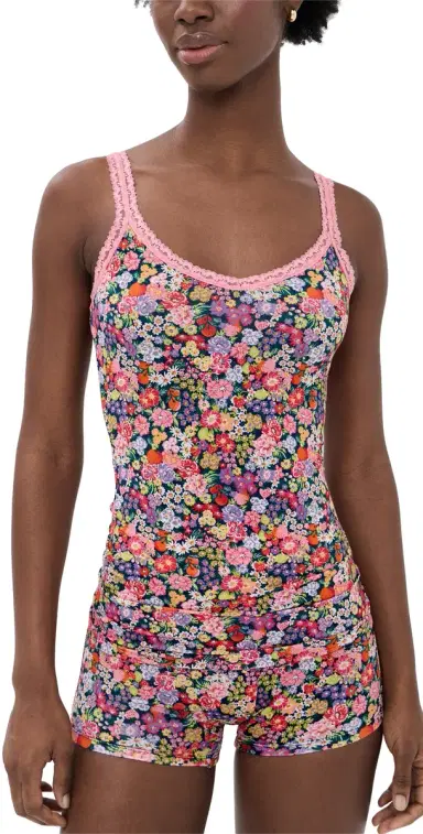 Stripe & Stare Lace Camisole Botanic Bloom | Thumbnail 1