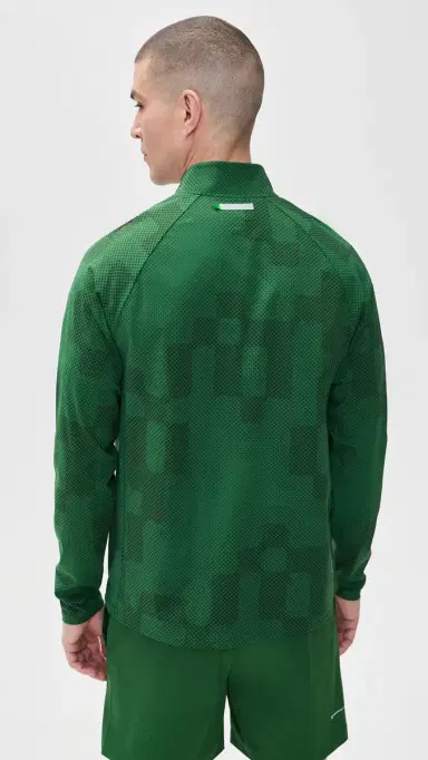 Malbon Performance Raglan Quarter Zip Eden | Thumbnail 3 Malbon Performance Raglan Quarter Zip Eden | Thumbnail 3