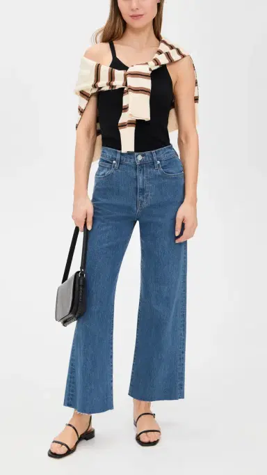 SLVRLAKE Grace Crop Jeans Big Sky 27 | Thumbnail 5