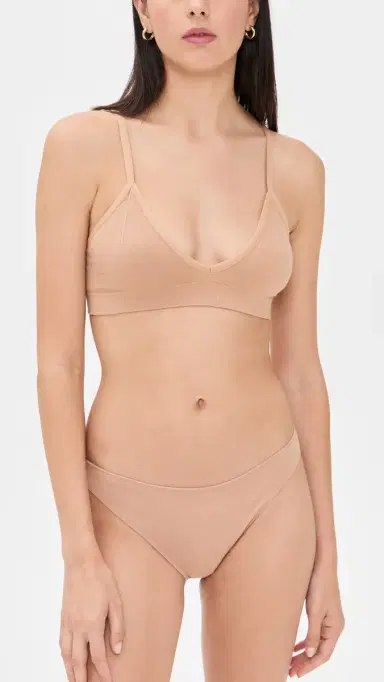 Lunya Seamless Modal Bare Bralette Hushed Tan S | Thumbnail 5 Lunya Seamless Modal Bare Bralette Hushed Tan S | Thumbnail 5