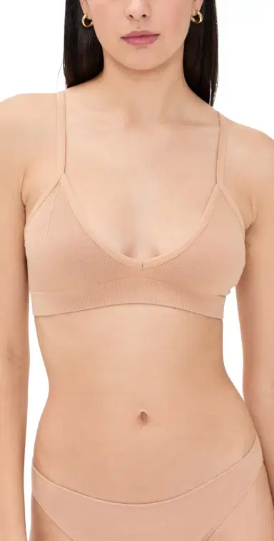 Lunya Seamless Modal Bare Bralette Hushed Tan S | Thumbnail 1 Lunya Seamless Modal Bare Bralette Hushed Tan S | Thumbnail 1