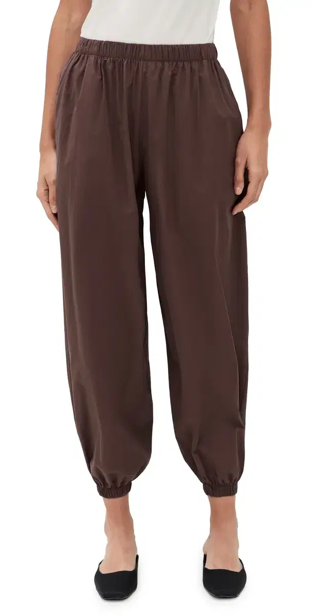 LE BOP Andi Oversized Balloon Pants Brown
