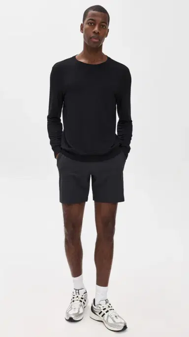 Beyond Yoga Pivotal 2.0 Performance Shorts 7 Black L | Thumbnail 5