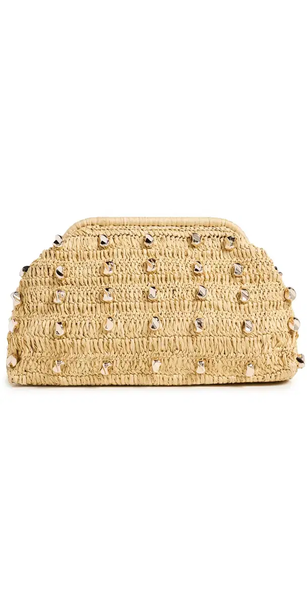 BTB Los Angeles Easton Clutch Natural One Size