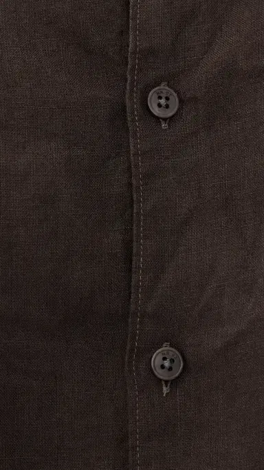 NN07 Enzo Linen Shirt Deep Truffle | Thumbnail 6 NN07 Enzo Linen Shirt Deep Truffle | Thumbnail 6