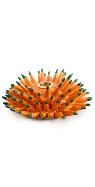 La DoubleJ Spine Candle Holder Solid One Size | Thumbnail 1