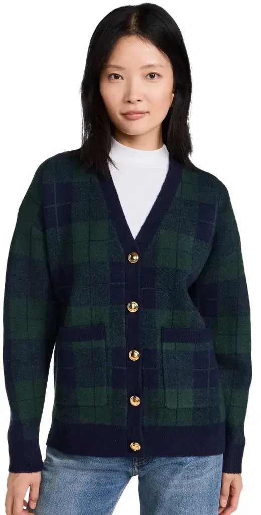 Check Cardigan Green ulti