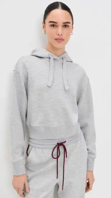 LE BOP Cleo Pullover Hoodie Heather Grey L | Thumbnail 2 LE BOP Cleo Pullover Hoodie Heather Grey L | Thumbnail 2