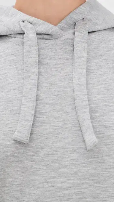 LE BOP Cleo Pullover Hoodie Heather Grey L | Thumbnail 6 LE BOP Cleo Pullover Hoodie Heather Grey L | Thumbnail 6