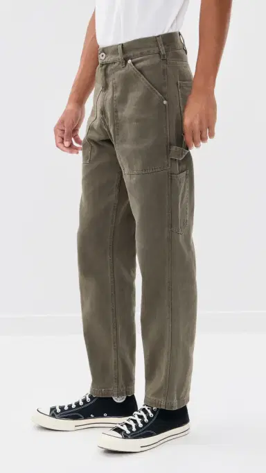 Alex Mill Recycled Denim Painter Pants Thyme 34 | Thumbnail 4