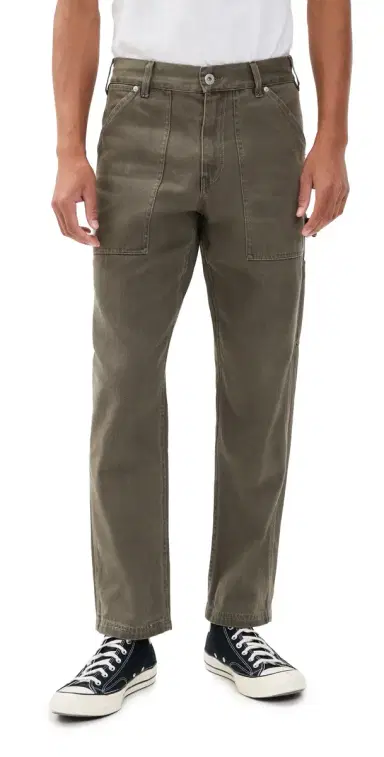 Alex Mill Recycled Denim Painter Pants Thyme 34 | Thumbnail 1