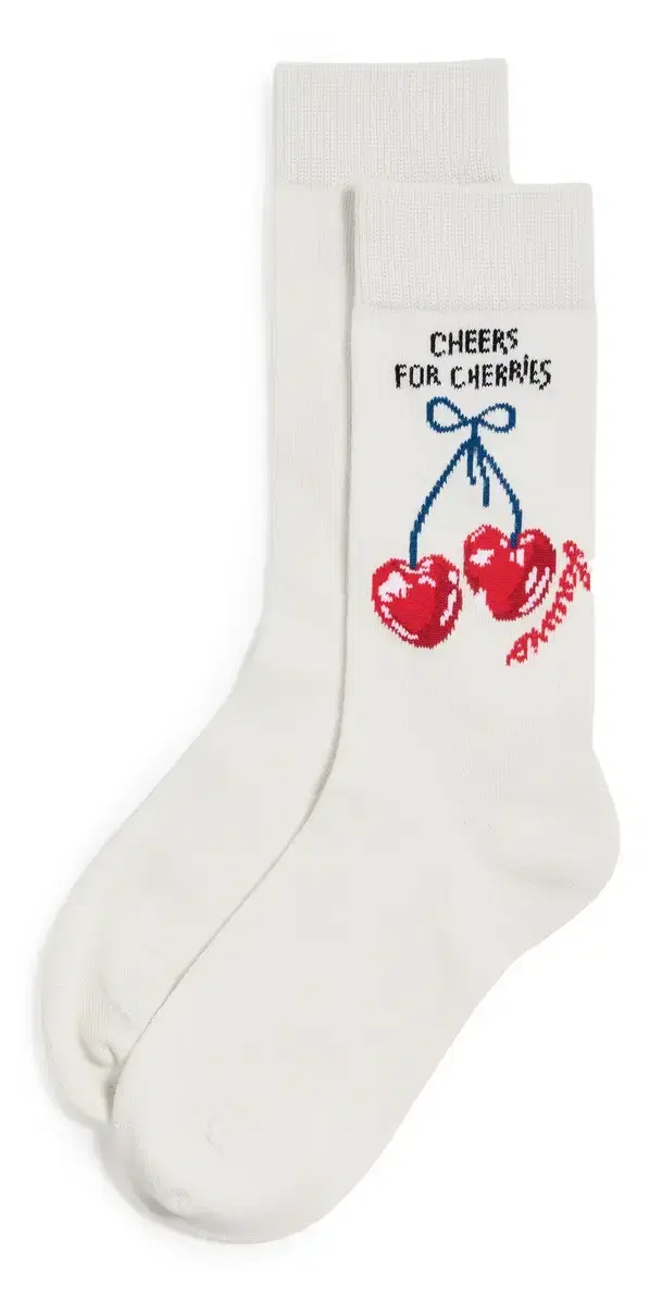 Farm Rio Socks  Cherrie One Size