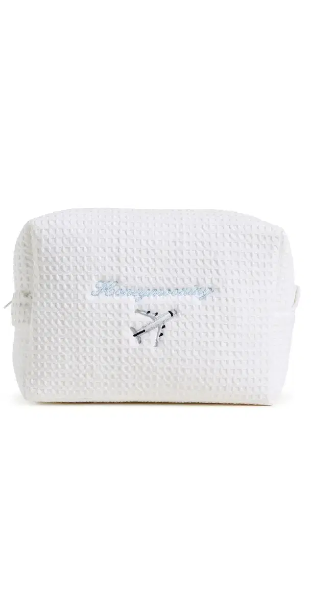 Honeymooning Waffle Pouch Cloud One Size