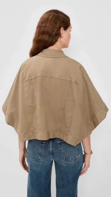 Ramy Brook Beatrice Jacket Safari Green | Thumbnail 3