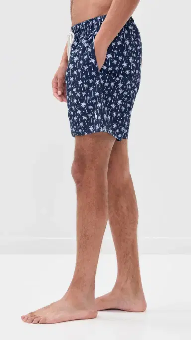 Polo Ralph Lauren Printed Traveler Swim Trunks 6 Blue Polo Palms | Thumbnail 4 Polo Ralph Lauren Printed Traveler Swim Trunks 6 Blue Polo Palms | Thumbnail 4