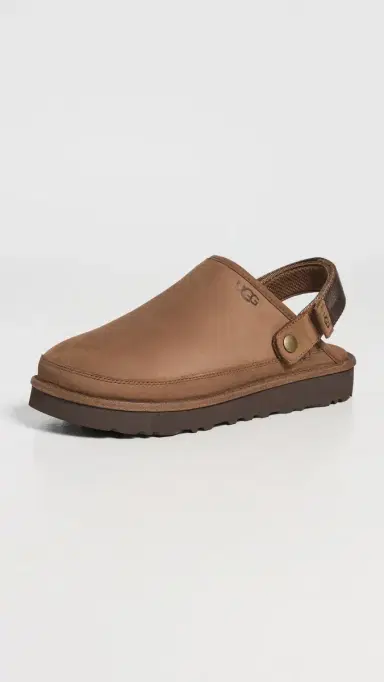 UGG Goldencoast Clog II Nubuck Dark Chestnut | Thumbnail 2