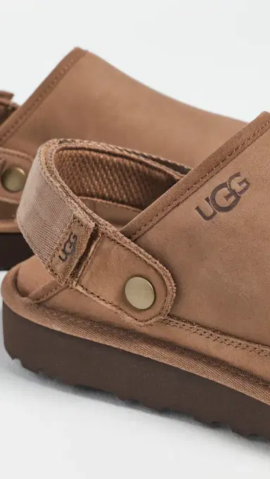 UGG Goldencoast Clog II Nubuck Dark Chestnut | Thumbnail 5