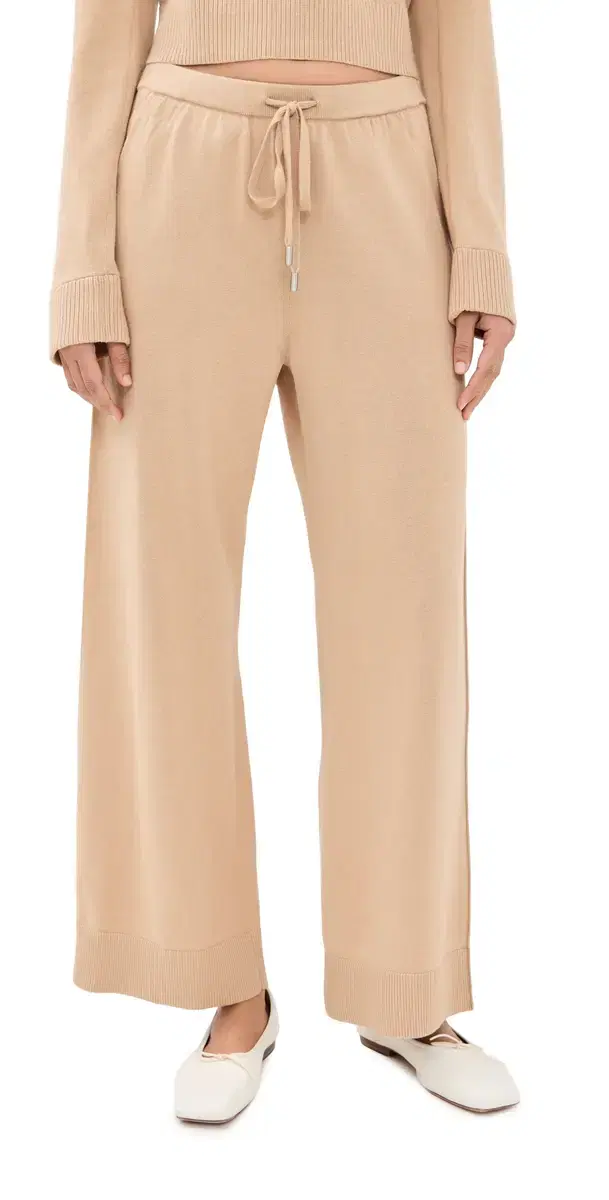 SIMKHAI Travel Pants Light Camel