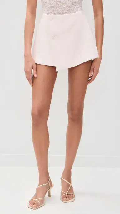 GOOD AMERICAN Luxe Suiting Skort Soft Shell 8 | Thumbnail 2 GOOD AMERICAN Luxe Suiting Skort Soft Shell 8 | Thumbnail 2