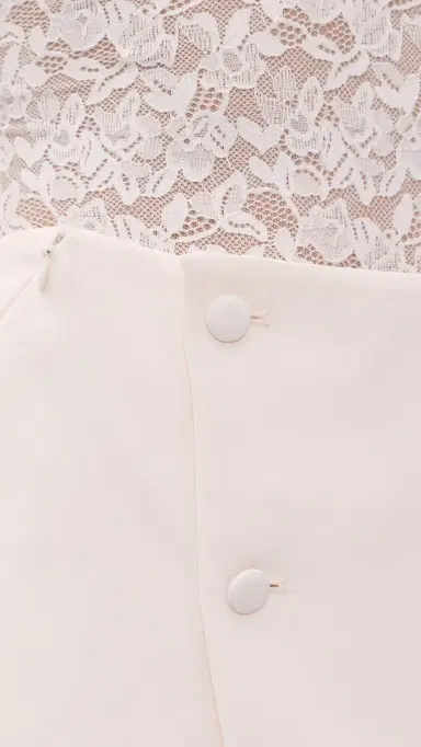 GOOD AMERICAN Luxe Suiting Skort Soft Shell 8 | Thumbnail 6 GOOD AMERICAN Luxe Suiting Skort Soft Shell 8 | Thumbnail 6
