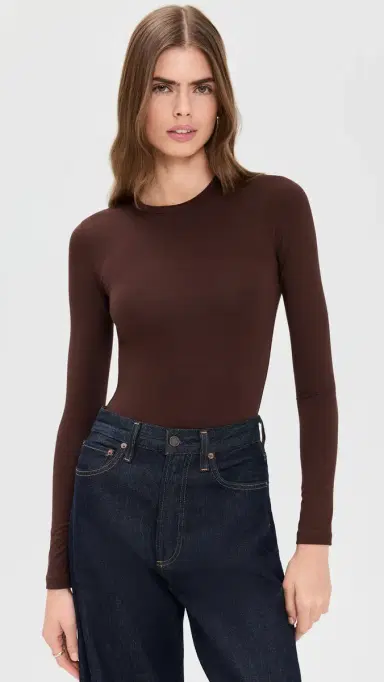 LE BOP Hannah Thong Bodysuit Chocolate L | Thumbnail 2 LE BOP Hannah Thong Bodysuit Chocolate L | Thumbnail 2