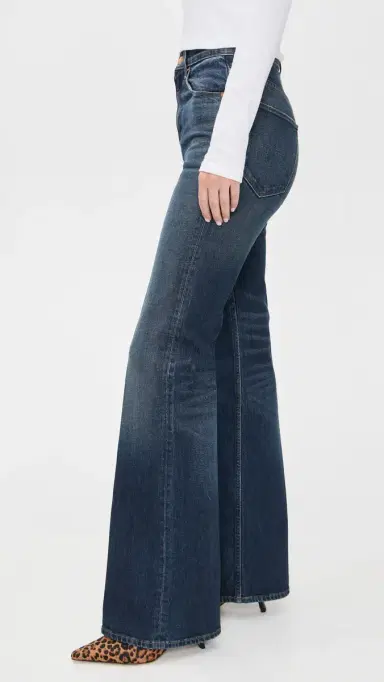 Jamie Haller The Crease Jean In Distressed Dark Distressed Dark | Thumbnail 4