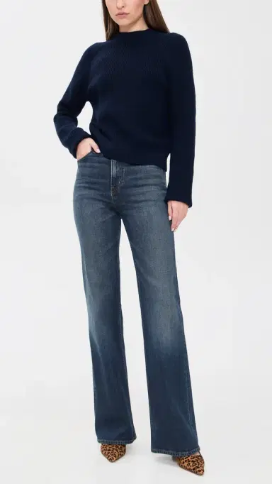 Jamie Haller The Crease Jean In Distressed Dark Distressed Dark | Thumbnail 5