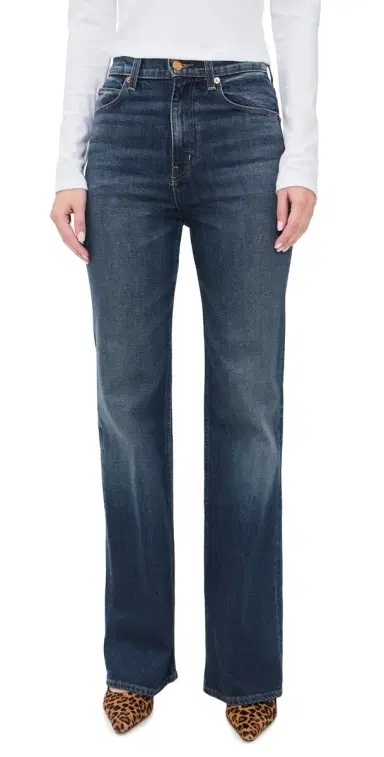 Jamie Haller The Crease Jean In Distressed Dark Distressed Dark | Thumbnail 1