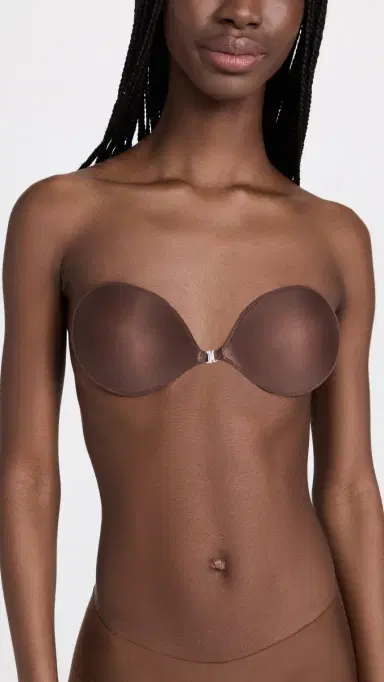 NuBra Basic Feather Lite Bra Chocolate | Thumbnail 2