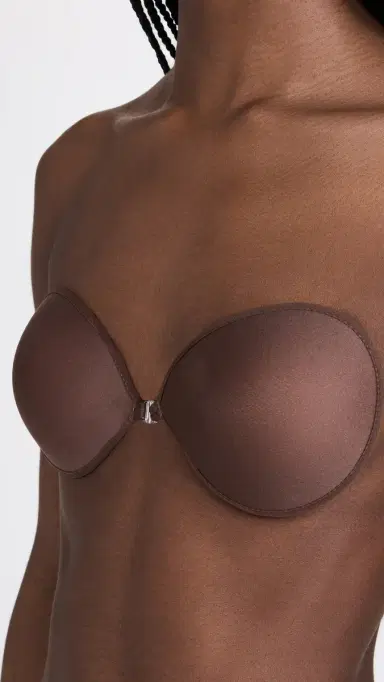 NuBra Basic Feather Lite Bra Chocolate | Thumbnail 3
