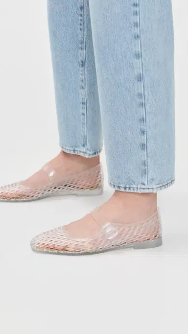 Sam Edelman Michaela Jelly Flats Clear 8 | Thumbnail 3