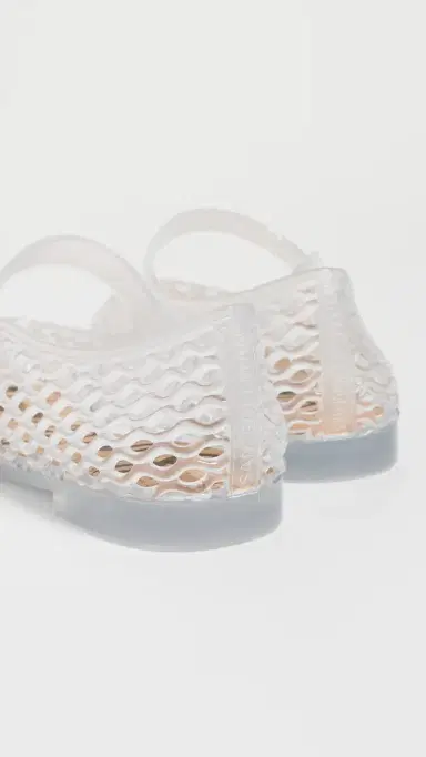 Sam Edelman Michaela Jelly Flats Clear 8 | Thumbnail 4