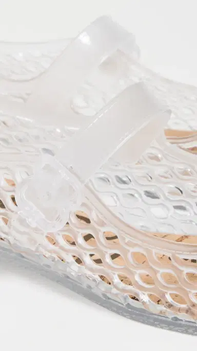 Sam Edelman Michaela Jelly Flats Clear 8 | Thumbnail 6
