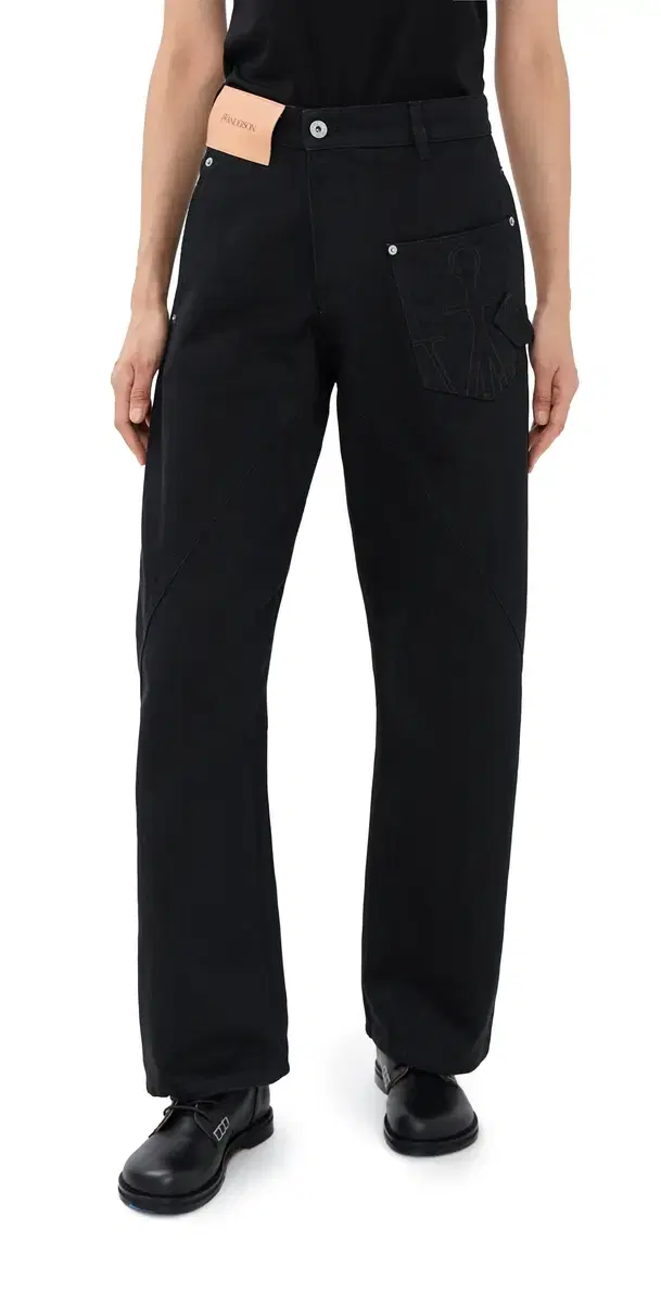 Twisted Workwear Jeans Black