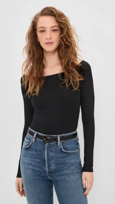 Favorite Daughter The Sara Top Black | Thumbnail 2