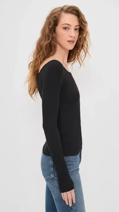 Favorite Daughter The Sara Top Black | Thumbnail 4