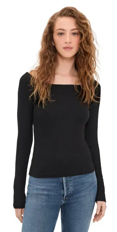 Favorite Daughter The Sara Top Black | Thumbnail 1