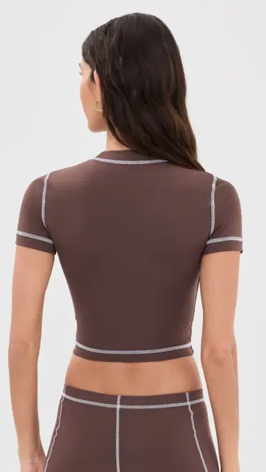Staud Jett Swim Top Java M | Thumbnail 3