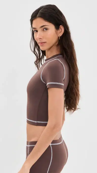 Staud Jett Swim Top Java M | Thumbnail 4