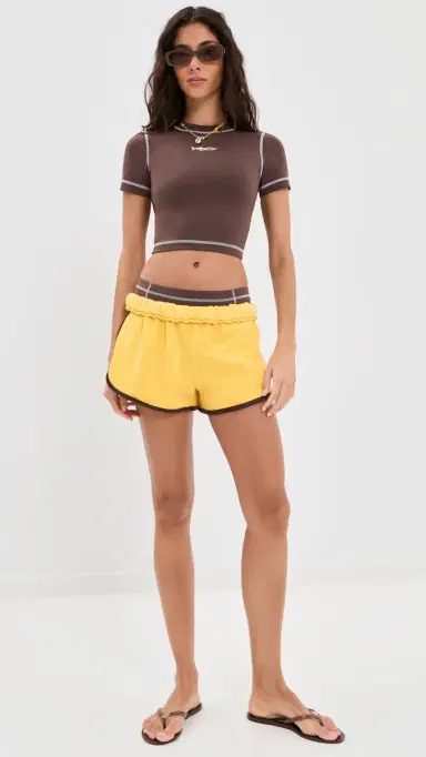 Staud Jett Swim Top Java M | Thumbnail 6