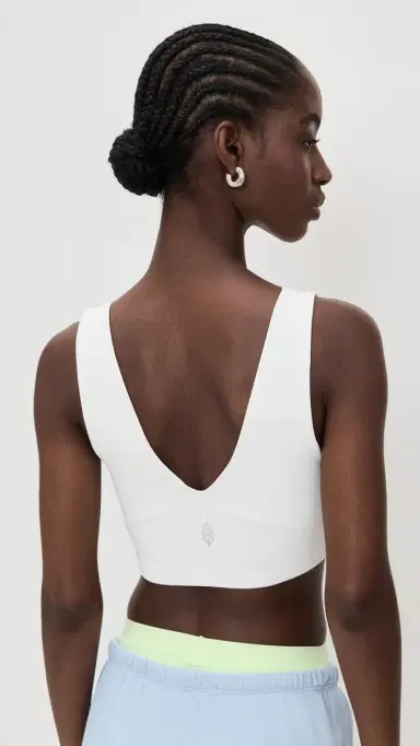 FP Movement Never Better Crop Cami White S | Thumbnail 3