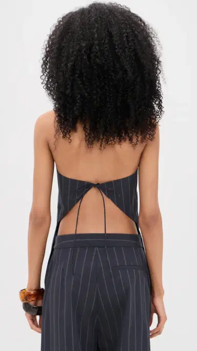 St. Agni Strapless Rouleau Tie Top | Thumbnail 3 St. Agni Strapless Rouleau Tie Top | Thumbnail 3