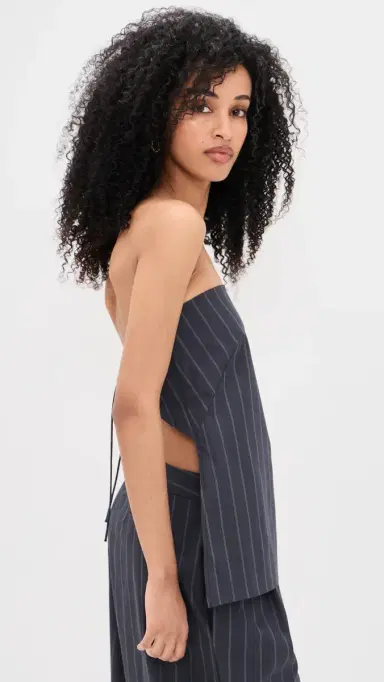 St. Agni Strapless Rouleau Tie Top | Thumbnail 4 St. Agni Strapless Rouleau Tie Top | Thumbnail 4